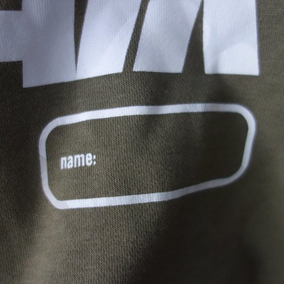 Nike Olive Hoodie Size L - Picture 4 of 13